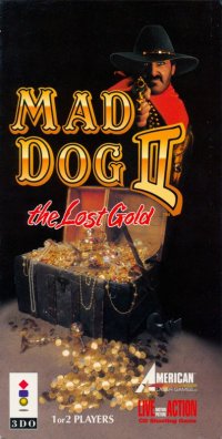 Mad Dog II: The Lost Gold 3DO US box art